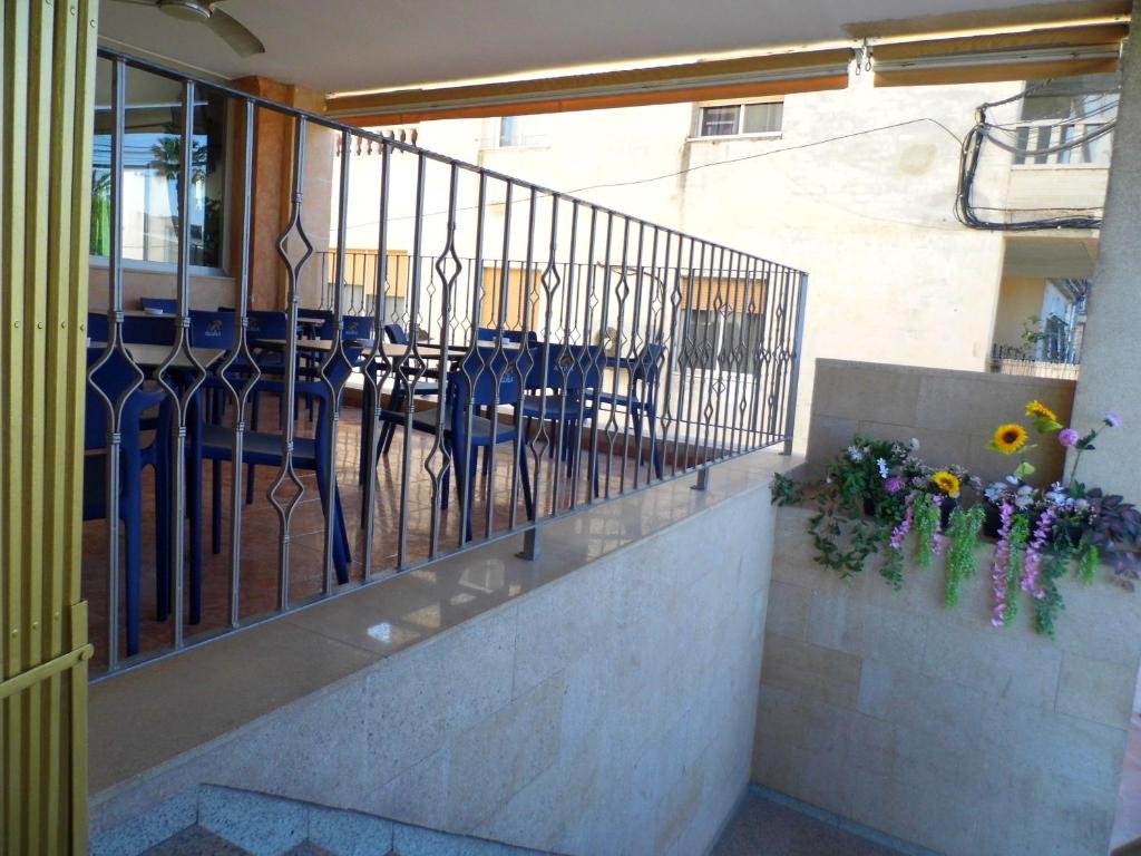 Balkón nebo terasa v ubytování Hotel COSTAS