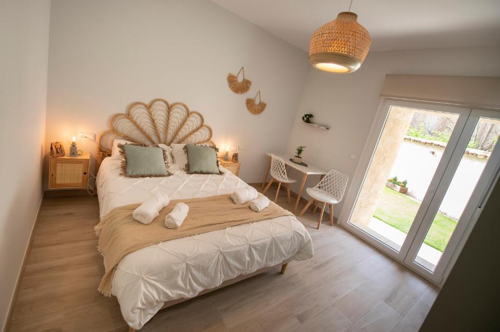 La casa de las flores - Tweepersoonskamer Met Uitzicht Op De Tuin