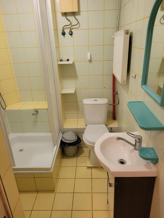 Kúpeľňa v ubytovaní Rozalia