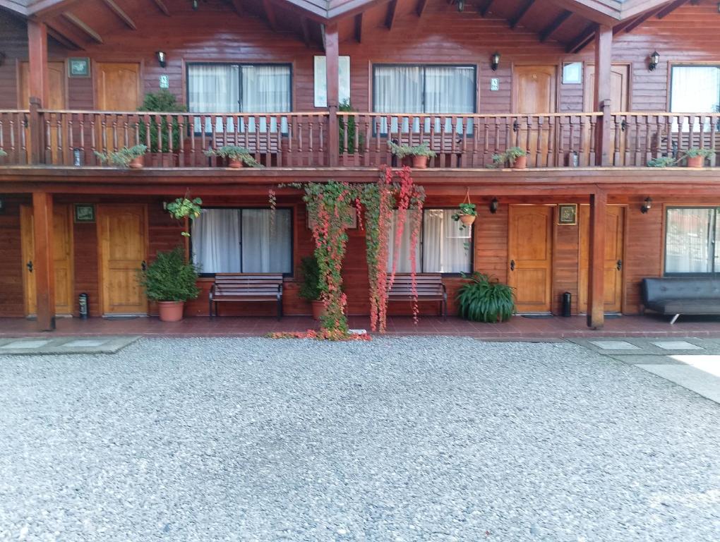 Budova, kde se aparthotel nachází