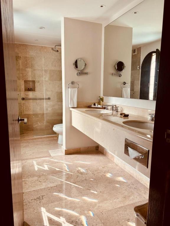 Koupelna v ubytování Hotel Guadalajara Plaza Ejecutivo