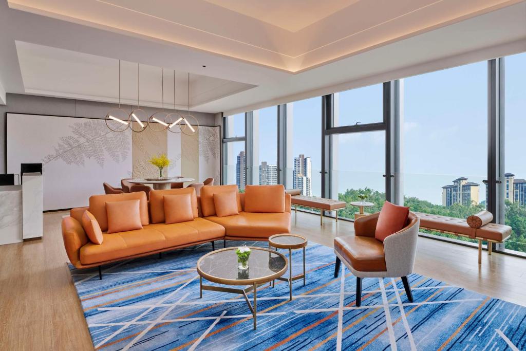 Posezení v ubytování DoubleTree by Hilton Guangzhou Zengcheng