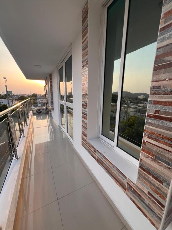 A balcony or terrace at Apartamento confort Edificio Monteverde en el corazón de valledupar
