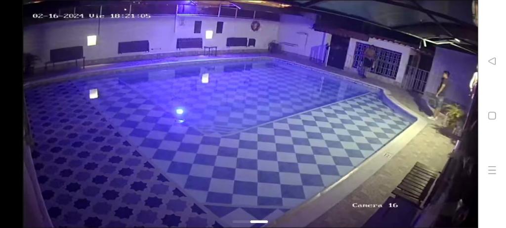 Bazén v ubytování Hotel damayu nebo v jeho okolí