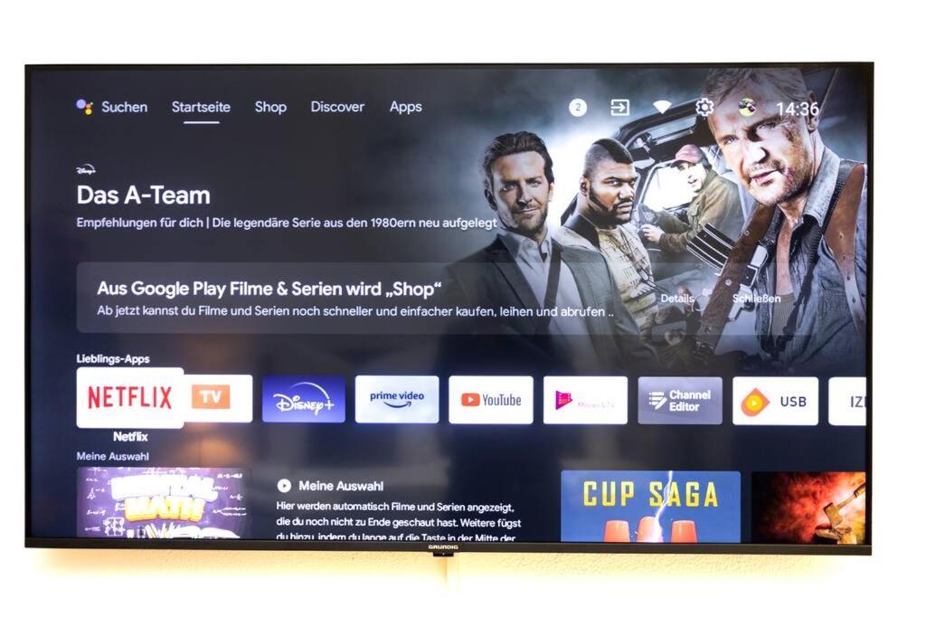TV a/nebo společenská místnost v ubytování Apartment am Ossiachersee mit eigenem Seezugang
