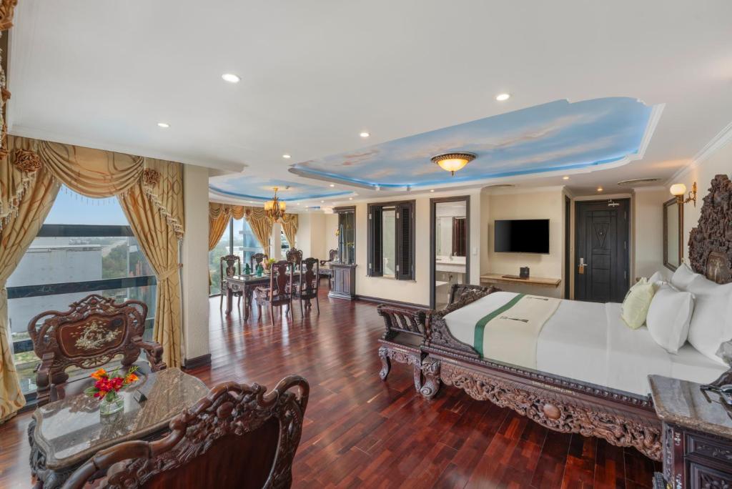 Posezení v ubytování V-Hotel Da Nang Beach
