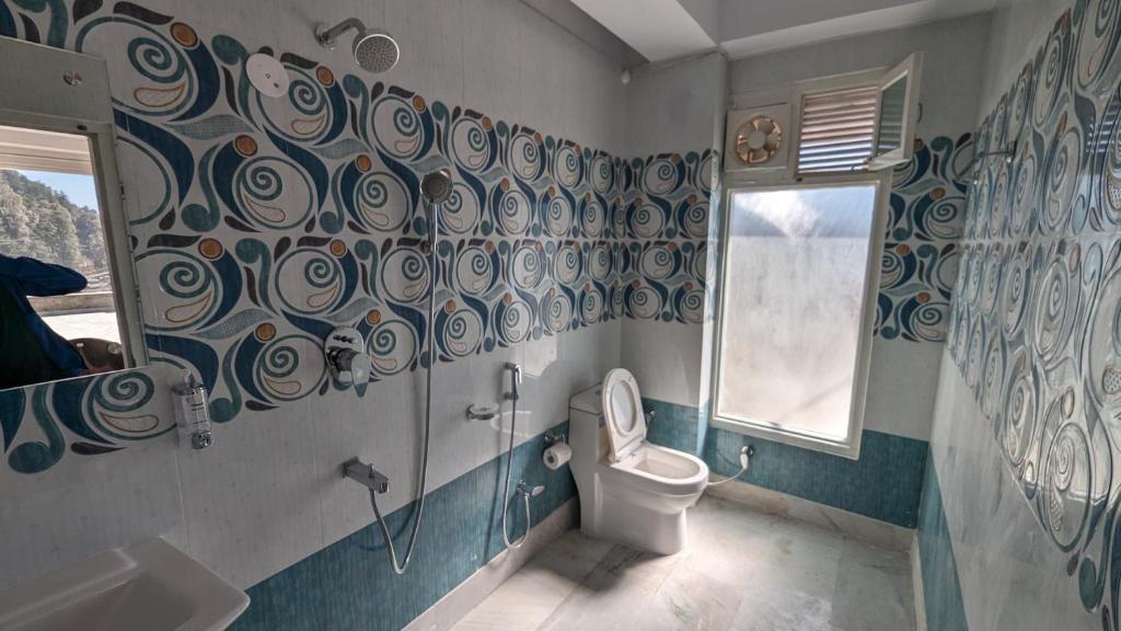 Koupelna v ubytování El Cielo, B&B