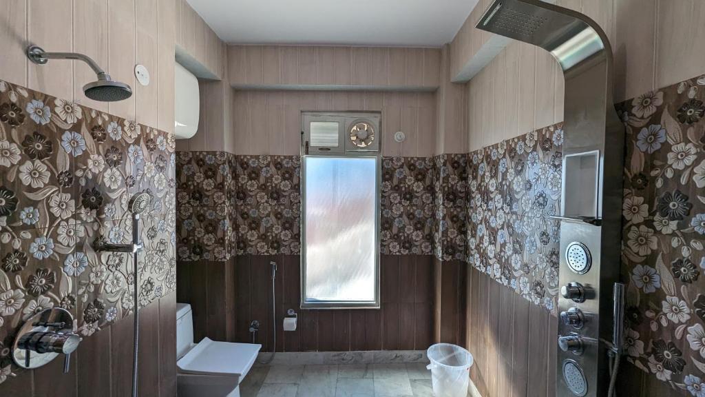 Koupelna v ubytování El Cielo, B&B
