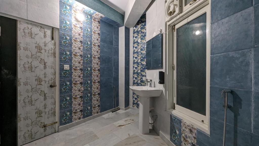 Koupelna v ubytování El Cielo, B&B
