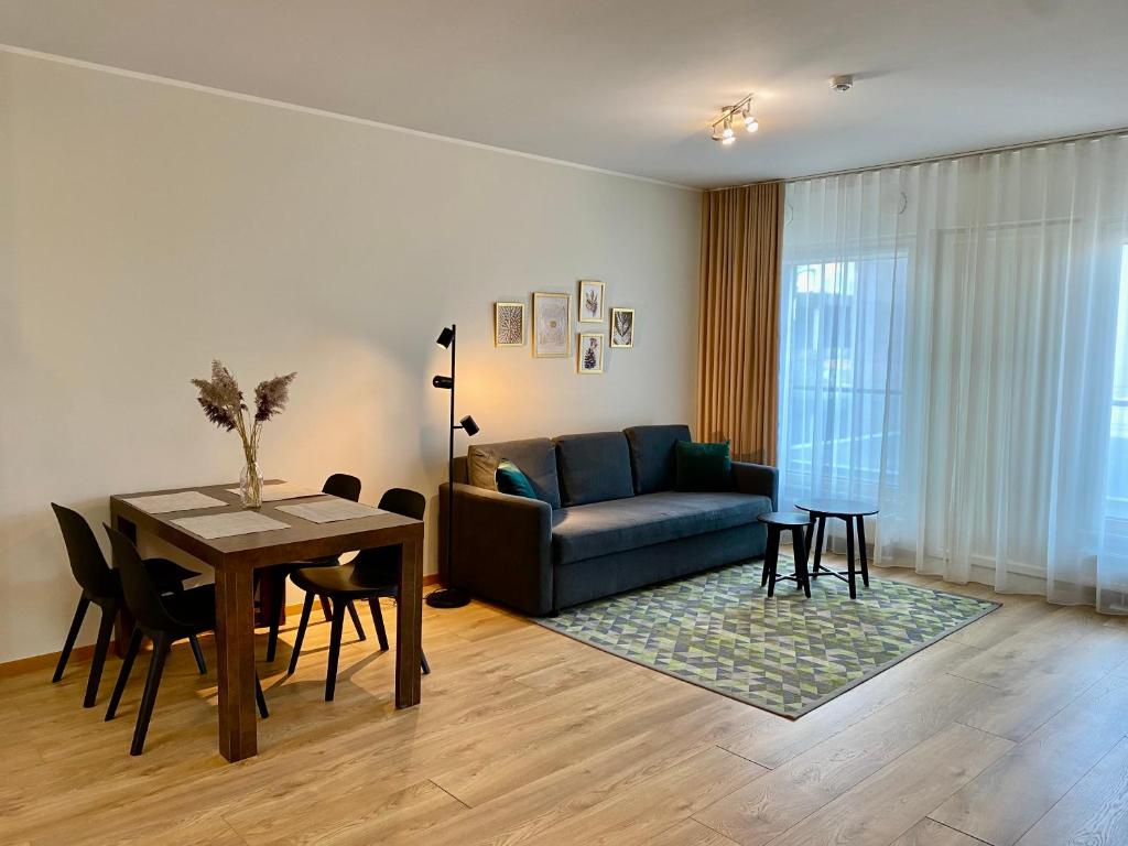 Posezení v ubytování Cozy Foorum Apartment - Tallinn City Centre