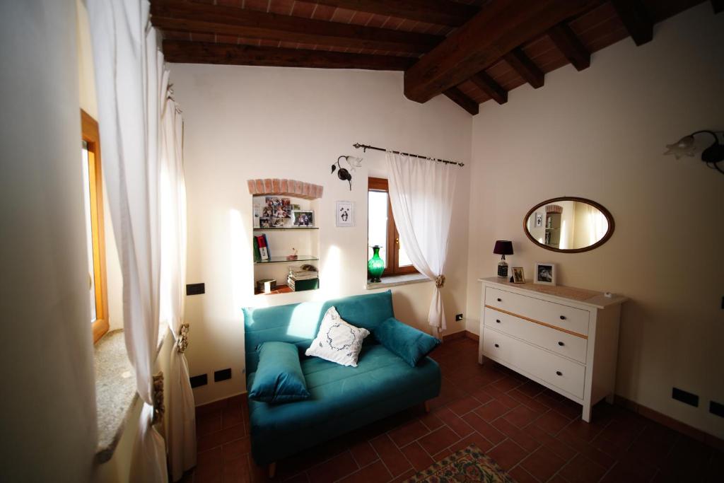 Posezení v ubytování Casalina B & B