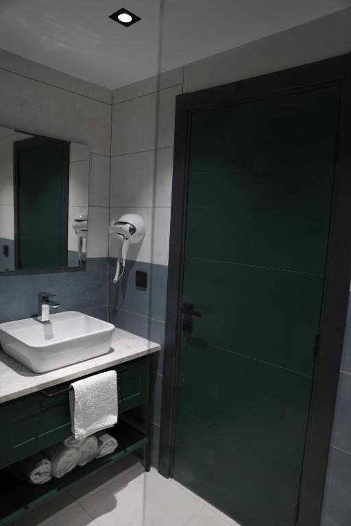 Koupelna v ubytování Aybek Ratio Hotel