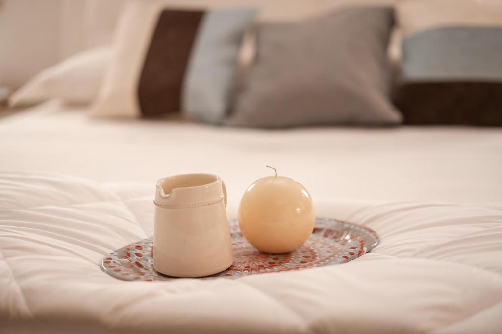 Postel nebo postele na pokoji v ubytování B&B CASA GAGLIARDI