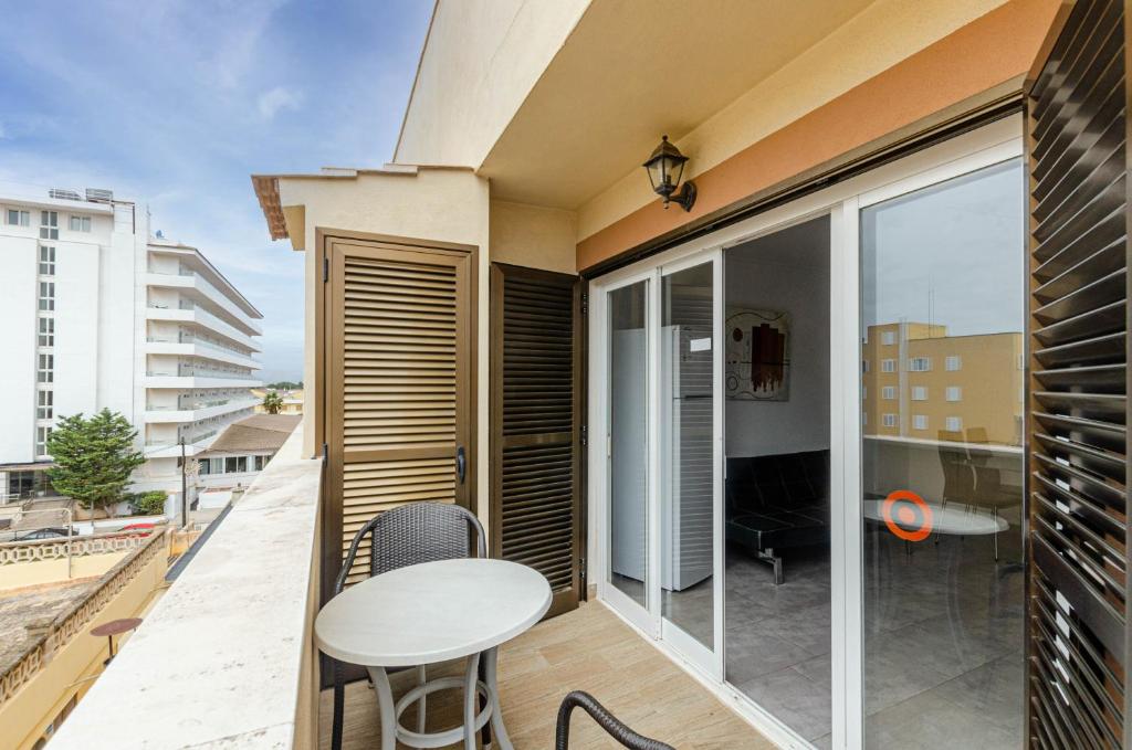 Balkón alebo terasa v ubytovaní Acapulco Apartments