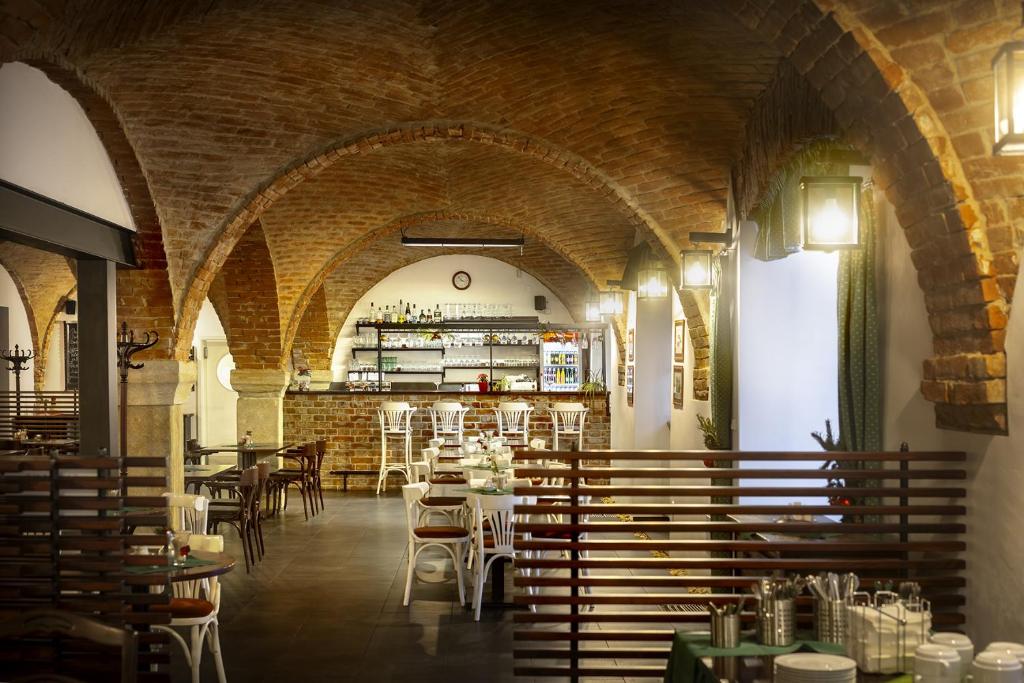 Restaurace v ubytování Wellness hotel Lihovar