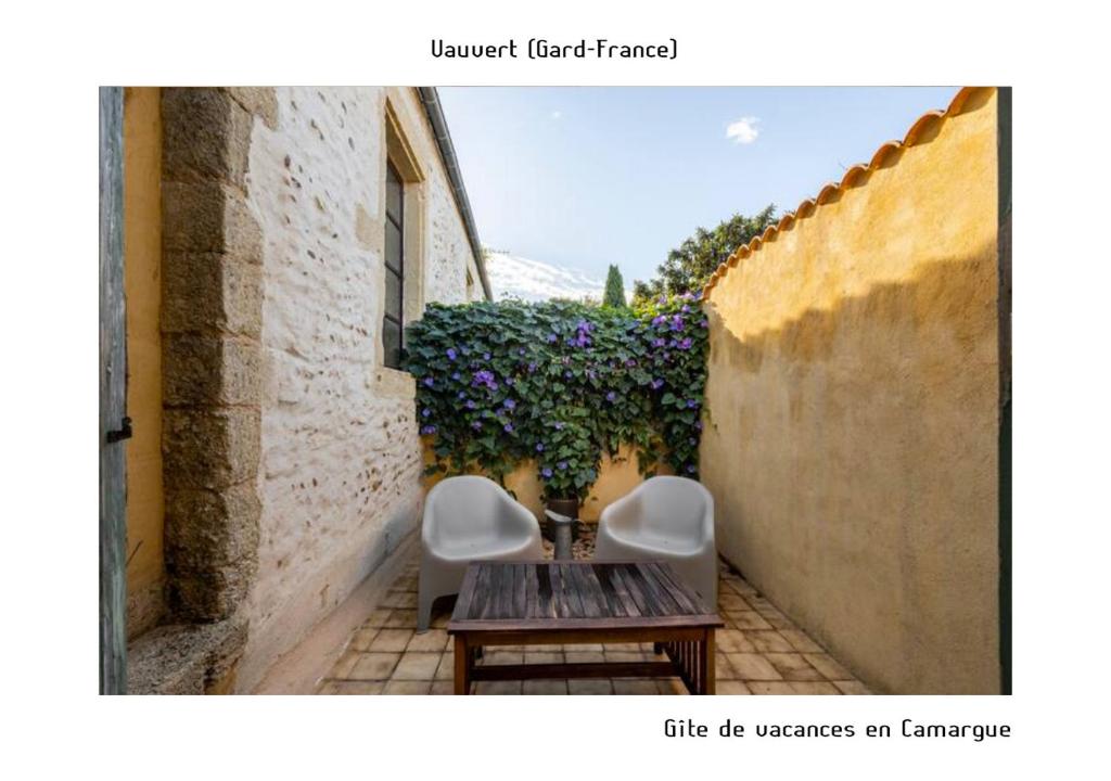 Gîte de vacances en Camargue ☆☆NN - Huis Met één Slaapkamer