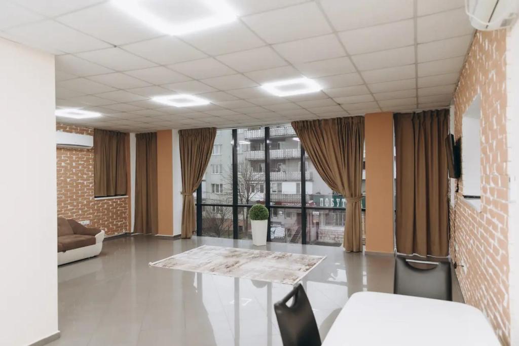 Posezení v ubytování PANORAMA HOTEL