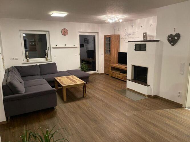 Η κουζίνα ή μικρή κουζίνα στο Nice apartment in Himmelkron