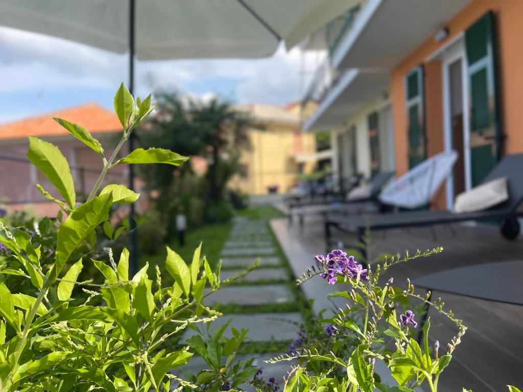 Zahrada ubytování B&B Perla sul mare