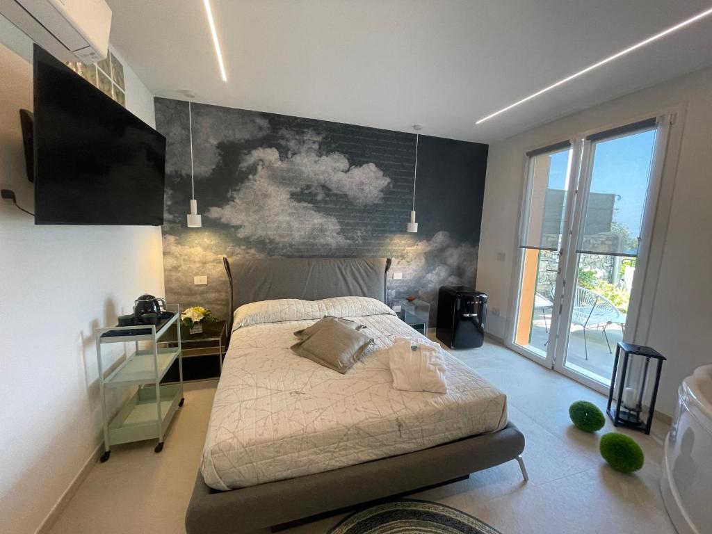 Postel nebo postele na pokoji v ubytování B&B Perla sul mare
