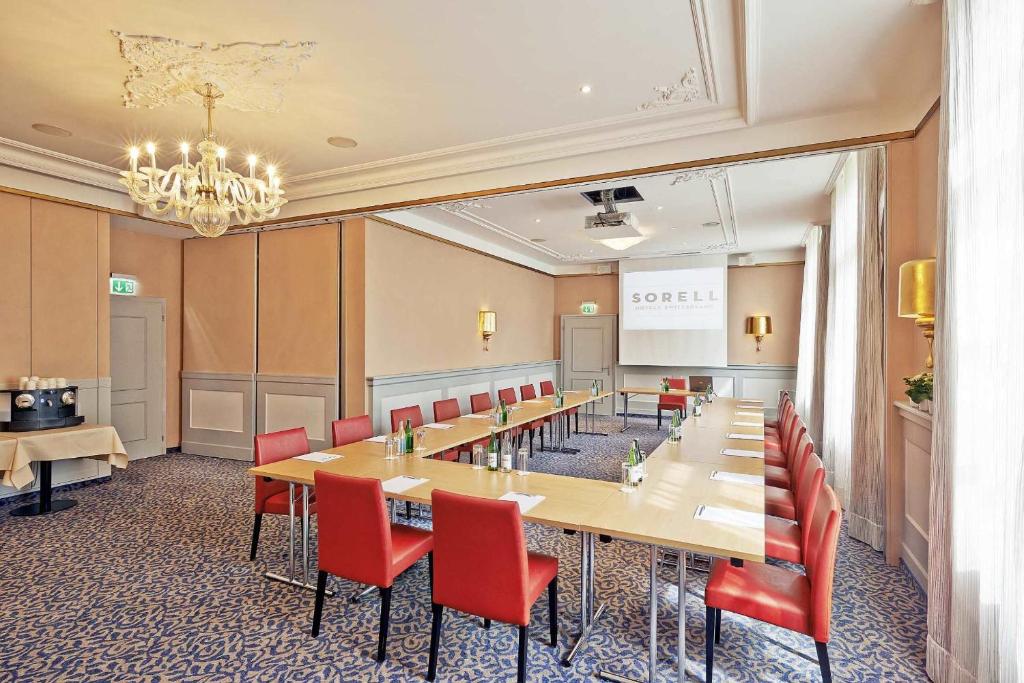 Konferenční prostory v ubytování Sorell Hotel Tamina - Garni