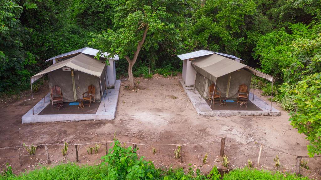 Zahrada ubytování Selous Mapumziko Lodge
