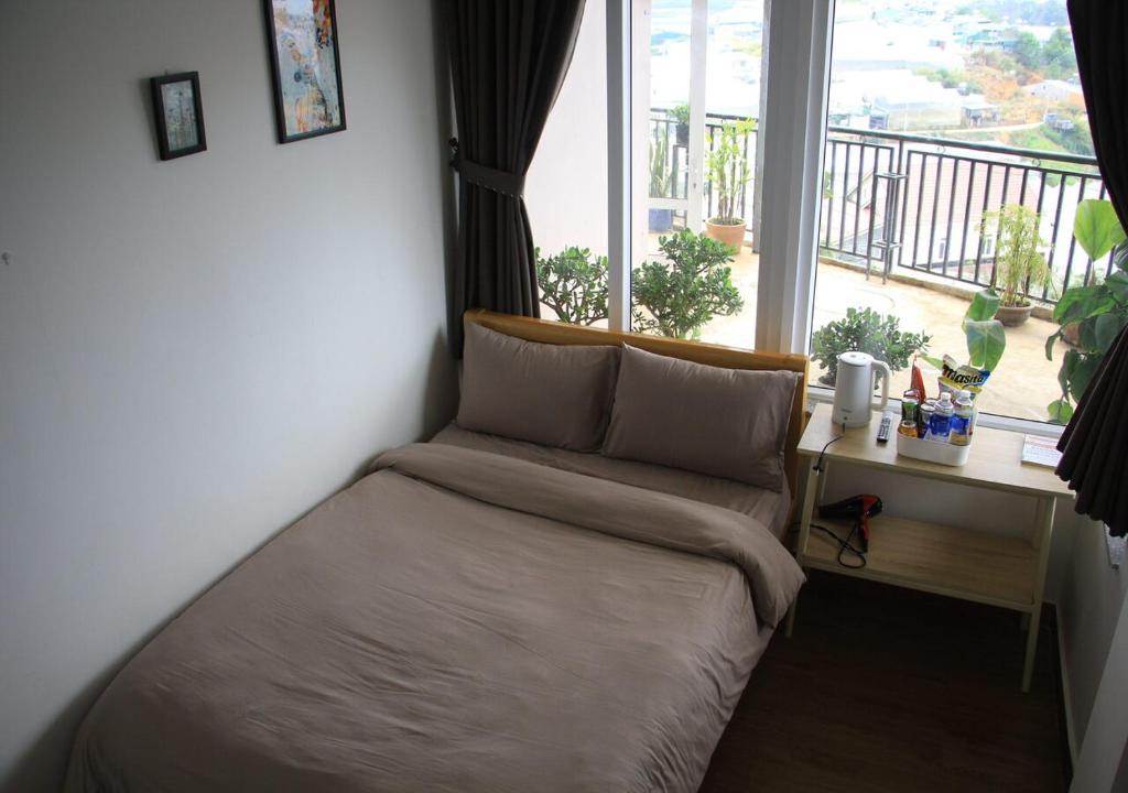 Balkón nebo terasa v ubytování 1909 Home Dalat - Open 24h