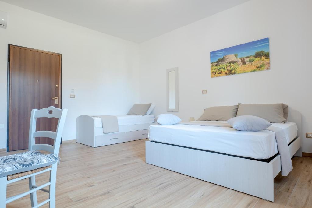 Posezení v ubytování Borgo Specchia Natural Resort