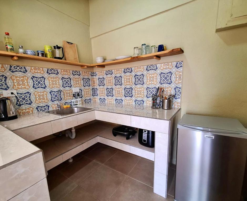 Kuchyň nebo kuchyňský kout v ubytování La Casa del Conde