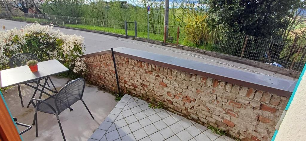 Balkón nebo terasa v ubytování Casa Pulci
