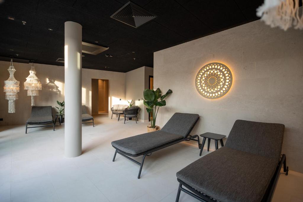 Posezení v ubytování Blu Mare Hotel