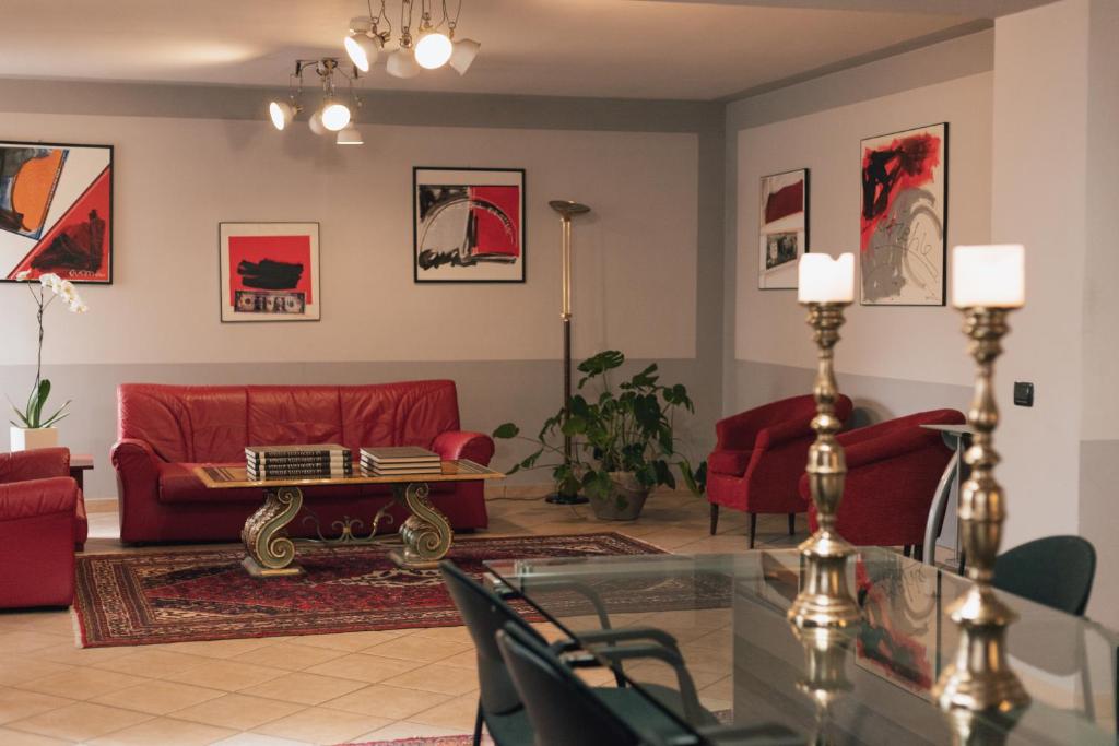 Posezení v ubytování Hotel Gattopardo