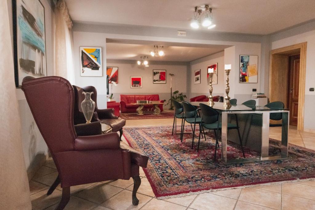 Posezení v ubytování Hotel Gattopardo