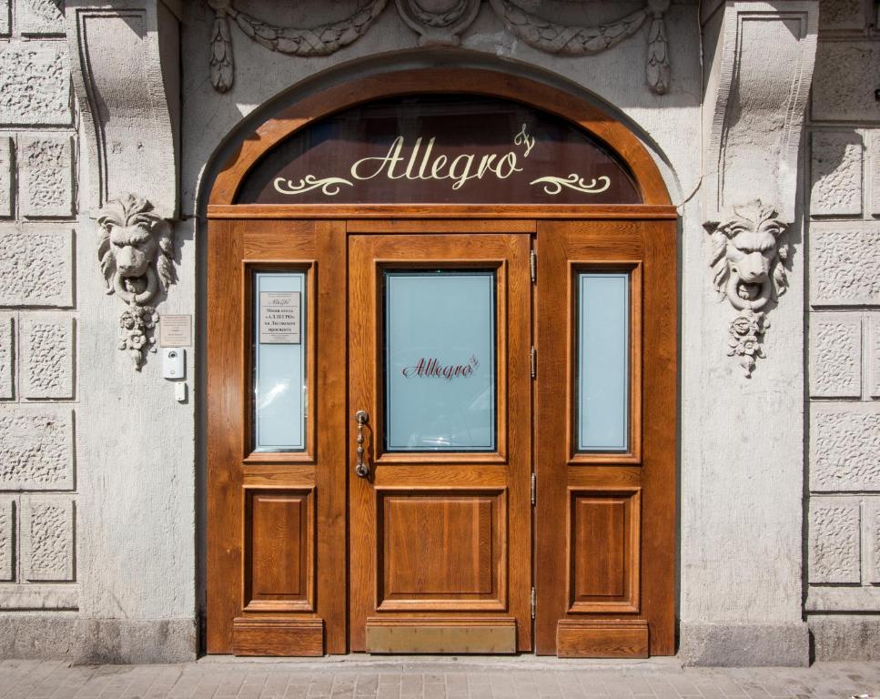 Exteriér nebo vchod ubytování Allegro Ligovsky Prospekt