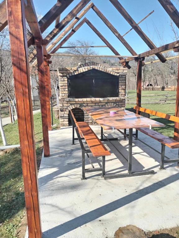 Patio nebo venkovní prostory v ubytování Vikendica "Tošić"
