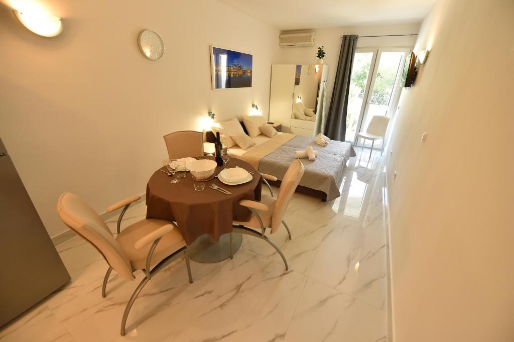 Posezení v ubytování Beach Apartments Vlado