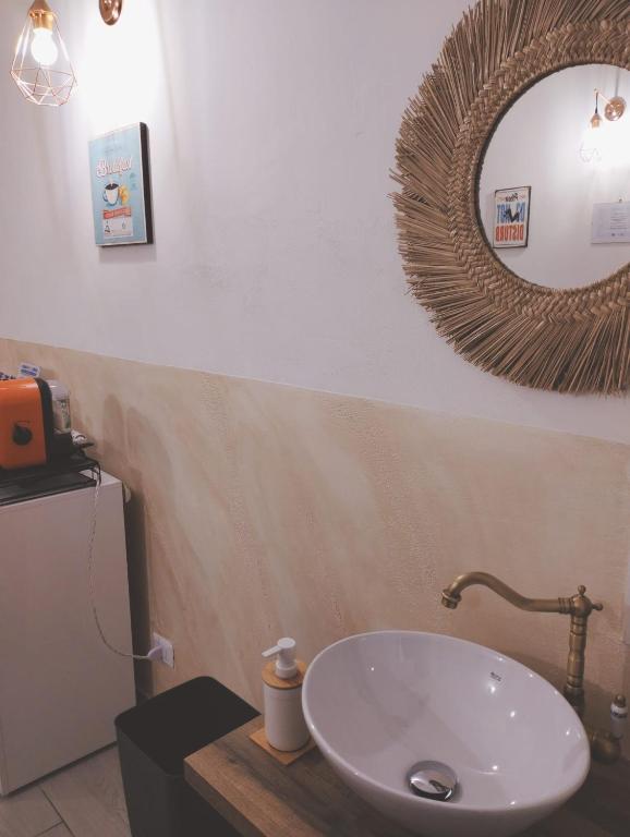 Kúpeľňa v ubytovaní B&B Il Castello