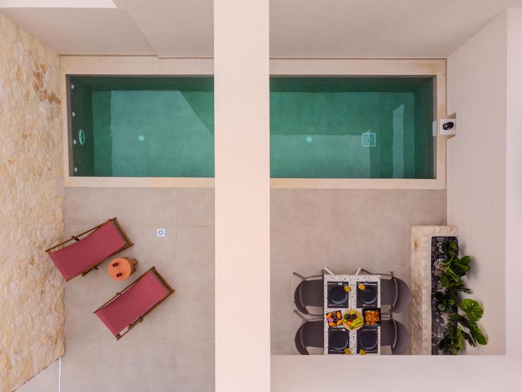 Fotografie z fotogalerie ubytování Sugarwhite Suites with Private not Heated Pool v destinaci Emporio