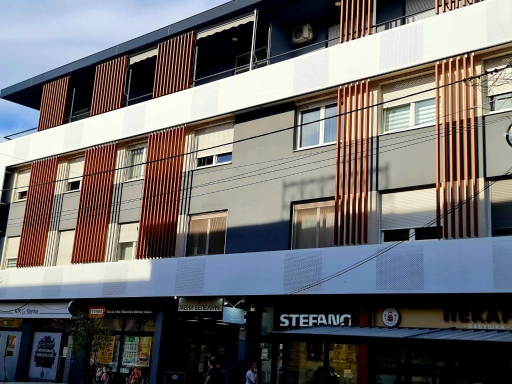 Budova, kde se apartmán nachází