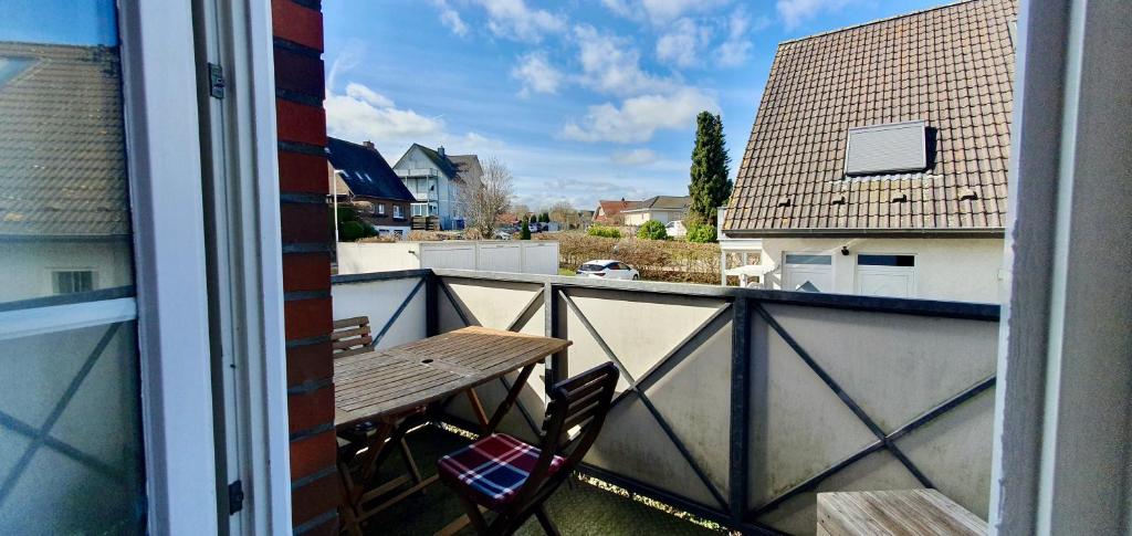 Balkón nebo terasa v ubytování BRÜDERBUDE Grömitz!