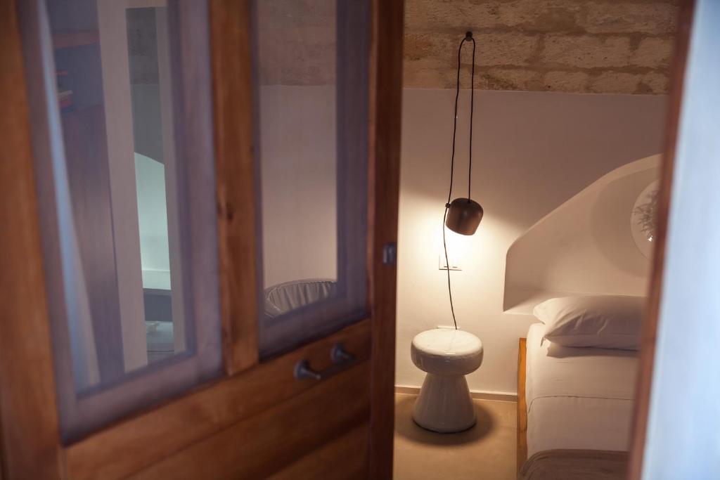 A bathroom at Palazzo Fiscaiolo