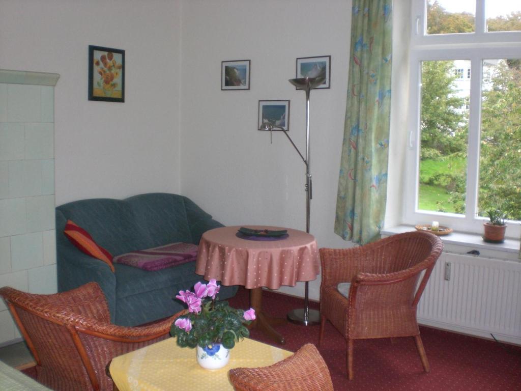 Posezení v ubytování Pension Villa Sophia