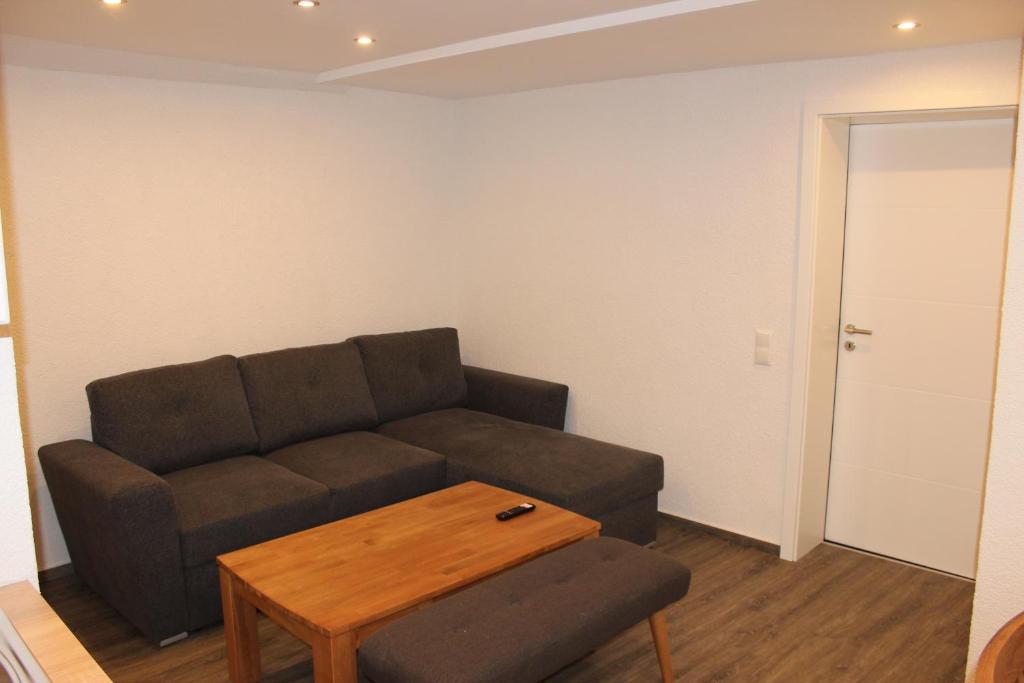 Posezení v ubytování Ferienhaus Kunz