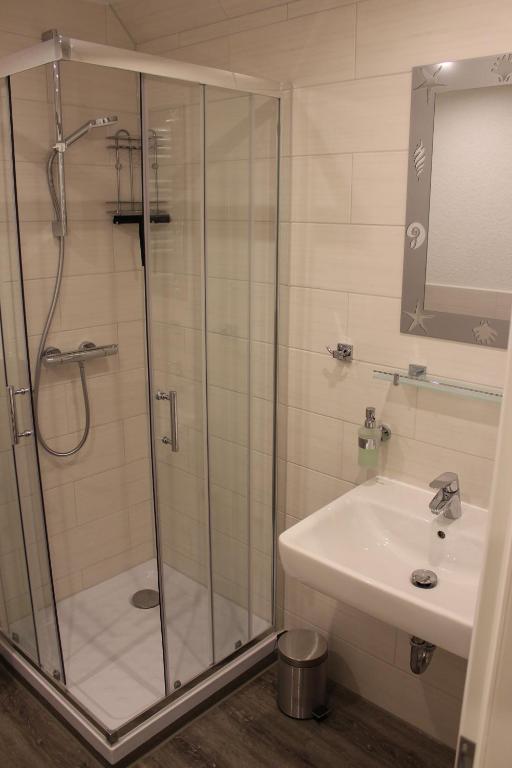 Koupelna v ubytování Ferienhaus Kunz
