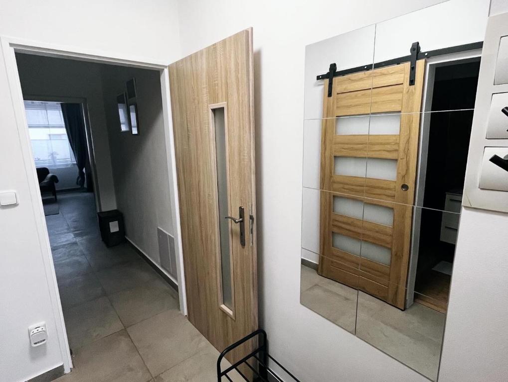 Kuchyň nebo kuchyňský kout v ubytování Fara No71 apart 2