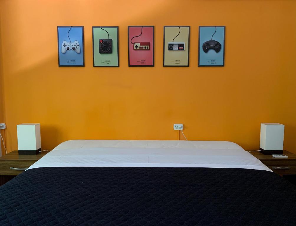 Postel nebo postele na pokoji v ubytování Habitación En España 1512