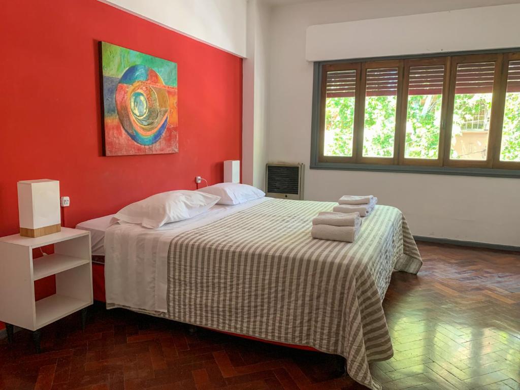 Postel nebo postele na pokoji v ubytování Habitación En España 1512