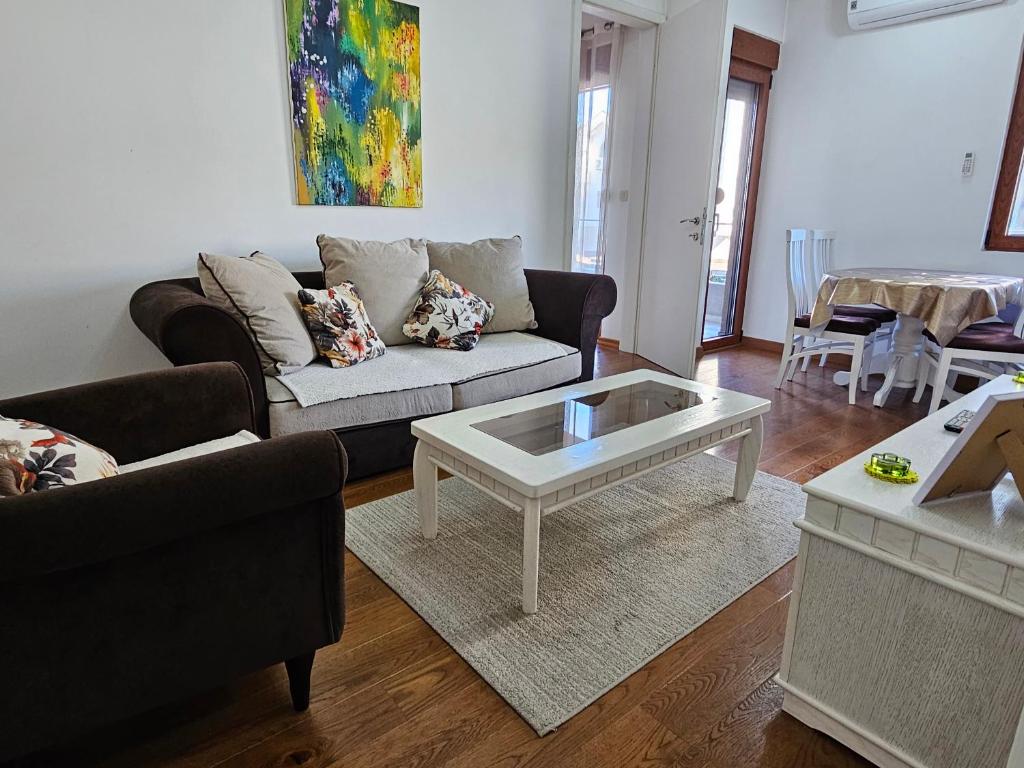 Χώρος καθιστικού στο Jasna's Old Town Apartment