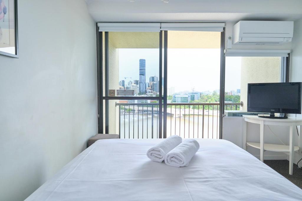 River Plaza Apartments Brisbane Southbank - Resim 23