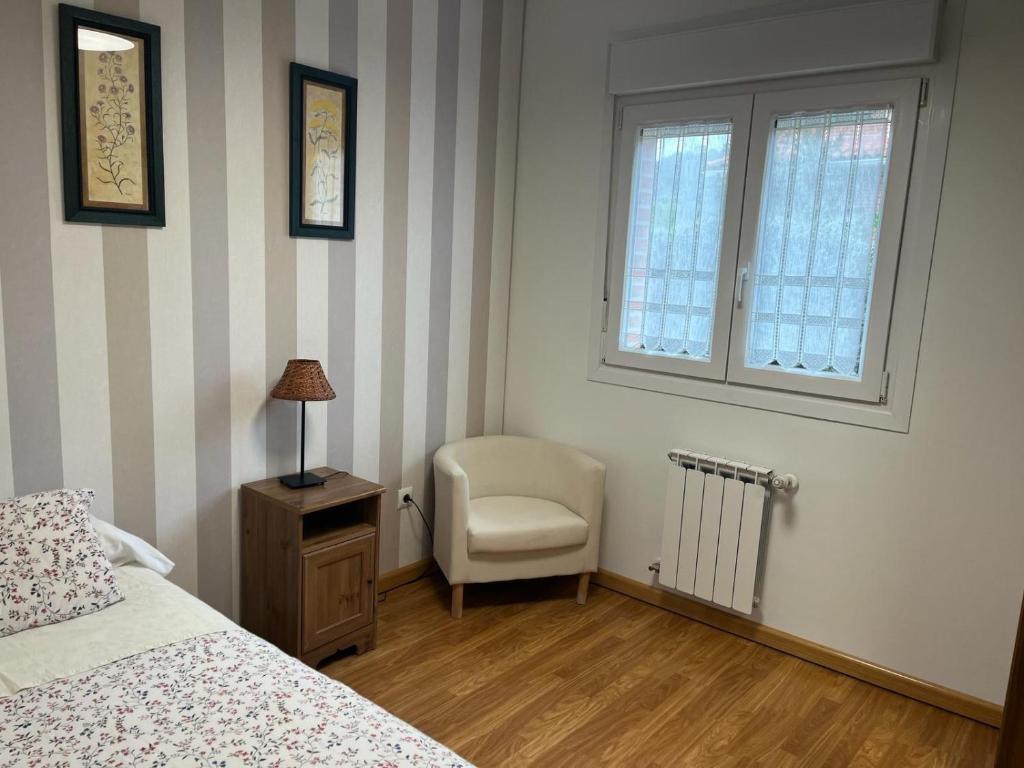 Postel nebo postele na pokoji v ubytování Gorriones